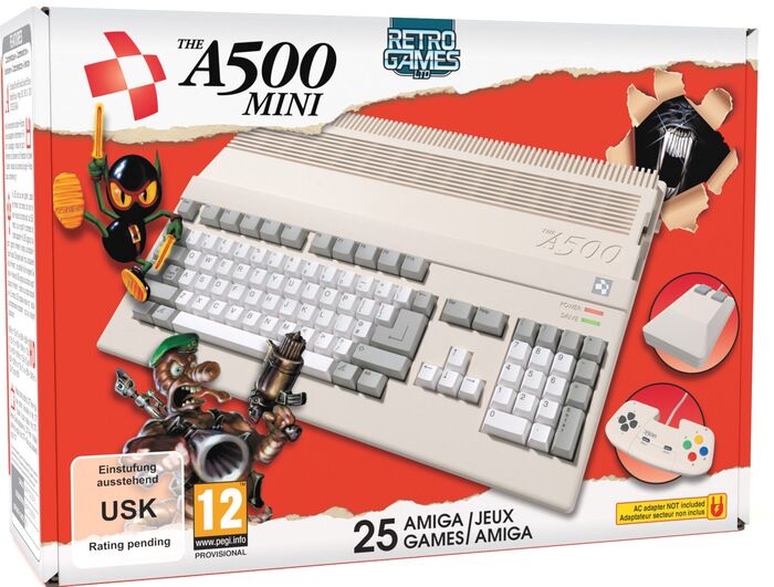 Retro Games Ltd The A500 Mini leikjatölva