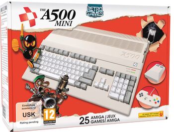Retro Games Ltd The A500 Mini leikjatölva