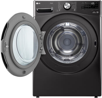 LG þurrkari RH18U8JVCW - Svartur