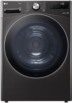 LG þurrkari RH18U8JVCW - Svartur