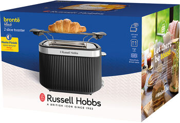 Russell Hobbs Brontë brauðrist - Svört
