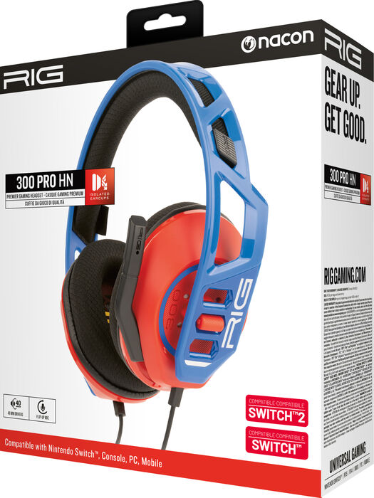 Rig 300 Pro Nintendo leikjaheyrnatól