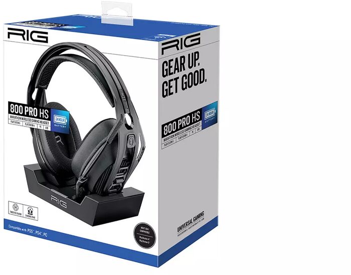 RIG 800 Pro HS þráðlaus leikjaheyrnartól - Svört