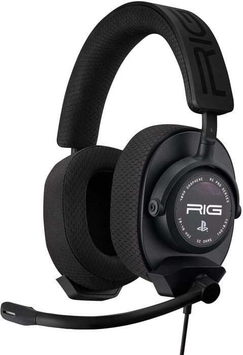 RIG R5 PRO HS leikjaheyrnartól - Svört