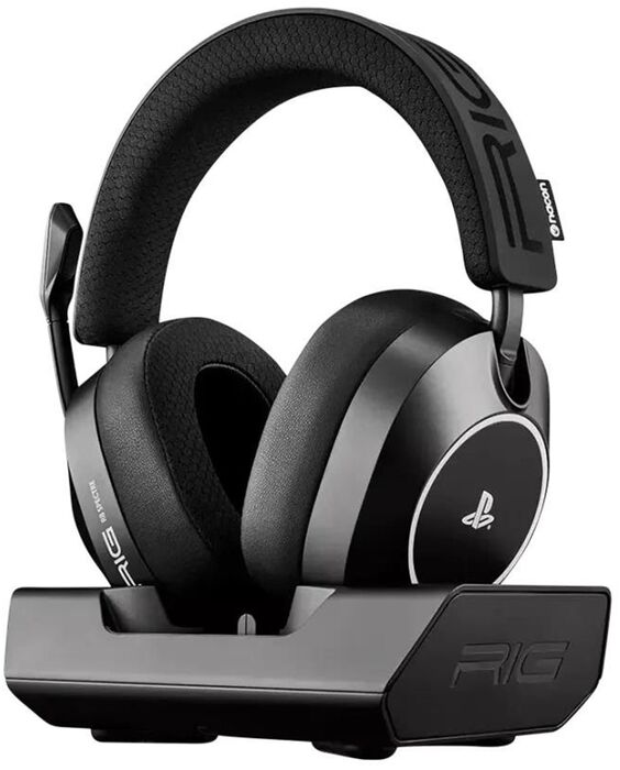RIG R8 PRO HS þráðlaus heyrnartól f. PS5 & PC - Svört