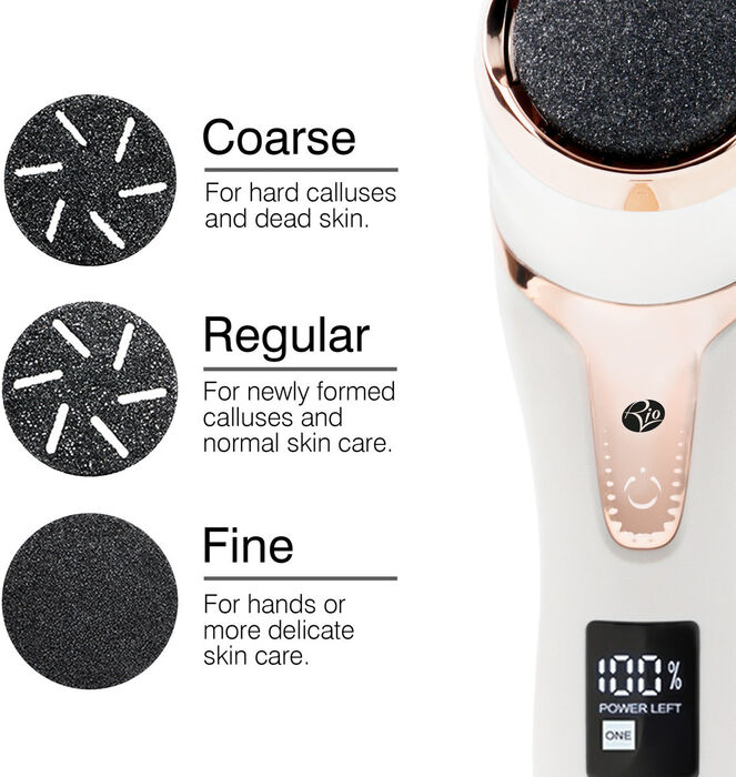 Rio Go Smooth fótaraspur með sogi