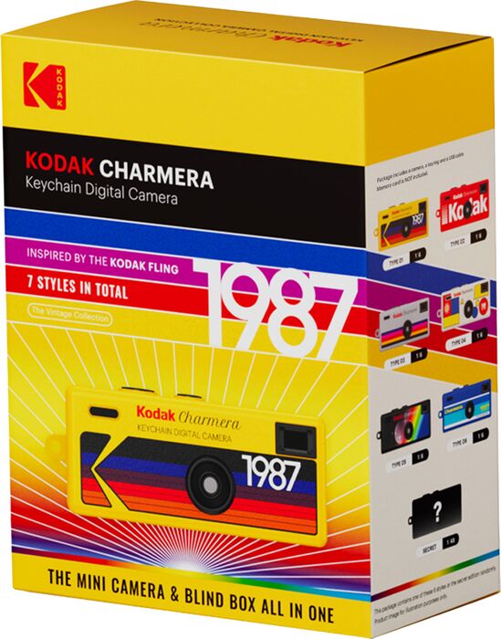 Kodak Chamera lyklakippu stafræn myndavél - Blind Box