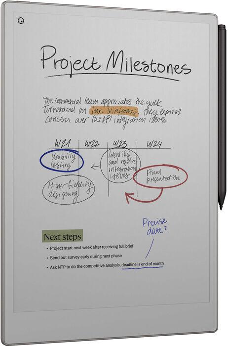 reMarkable Paper Pro spjaldtölva með penna