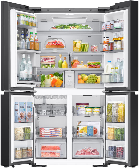 Samsung tvöfaldur kæli- og frystiskápur RM90F67CECEF - Svartur