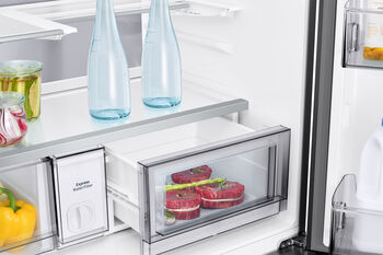 Samsung tvöfaldur kæli- og frystiskápur RM90F67CECEF - Svartur