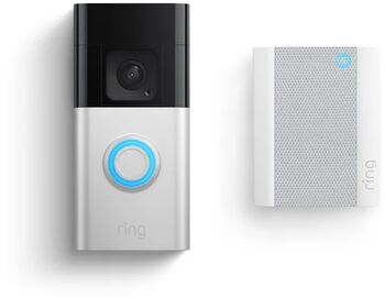 Ring Video Doorbell 3 + Chime (2nd gen) hátalari - Hvít