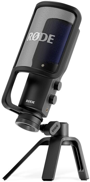 Røde NT-USB+ hljóðnemi - Svartur