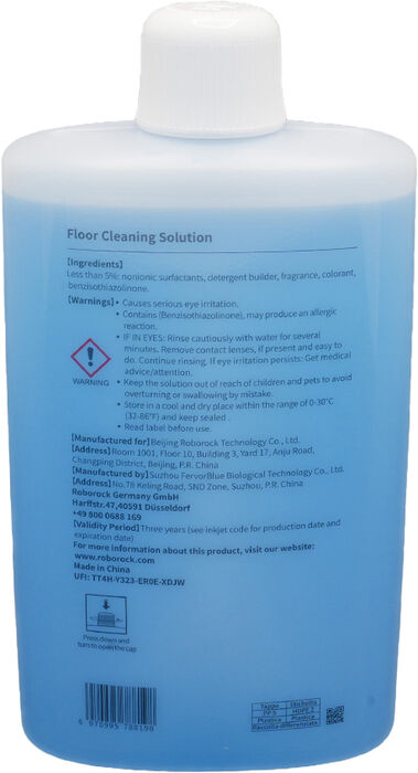 Roborock hreinsivökvi fyrir ryksuguvélmenni - 1000 ml