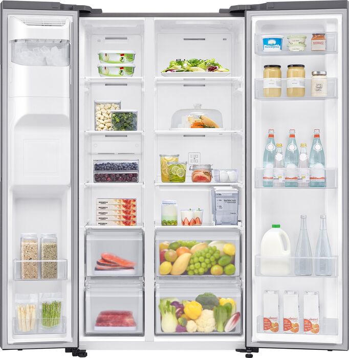 Samsung tvöfaldur kæli- og frystiskápur RS64DG5303S9EF - Stál