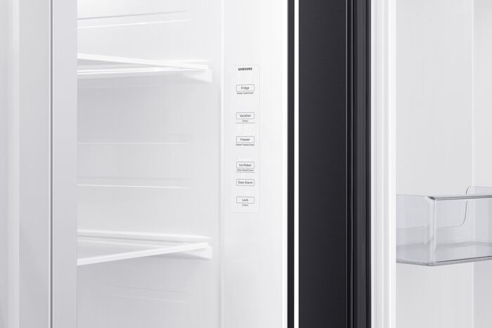 Samsung tvöfaldur kæli- og frystiskápur RS65DG5403B1EF - Svartur