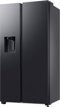 Samsung tvöfaldur kæli- og frystiskápur RS70F65KEFEF - Svartur