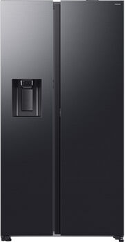 Samsung tvöfaldur kæli- og frystiskápur RS80F64KEFEF - Svartur