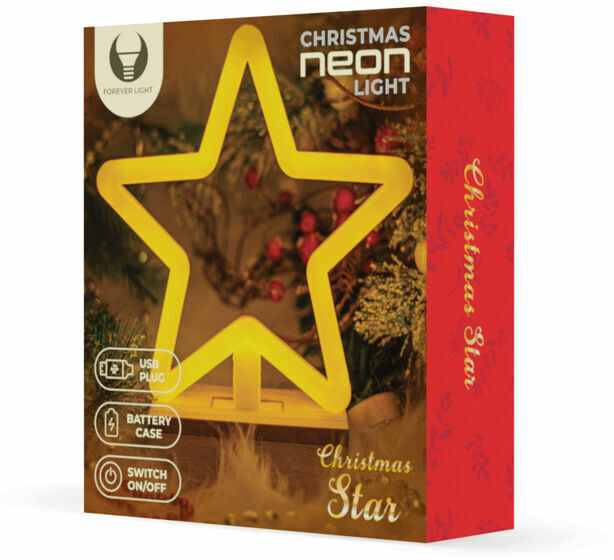 Forever Light Neon standur - Stjarna