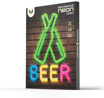 Neon LED ljós - Bjór marglita