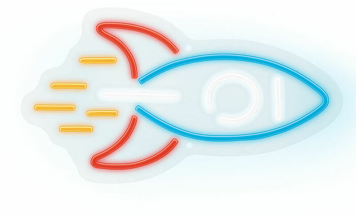 Forever Light Neon - Eldflaug