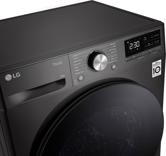 LG þurrkari RV9DN903P - Svartur