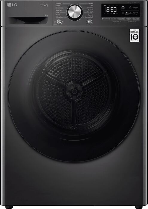 LG þurrkari RV9DN903P - Svartur