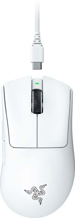 Razer DeathAdder V3 Pro þráðlaus leikjamús - Hvít 