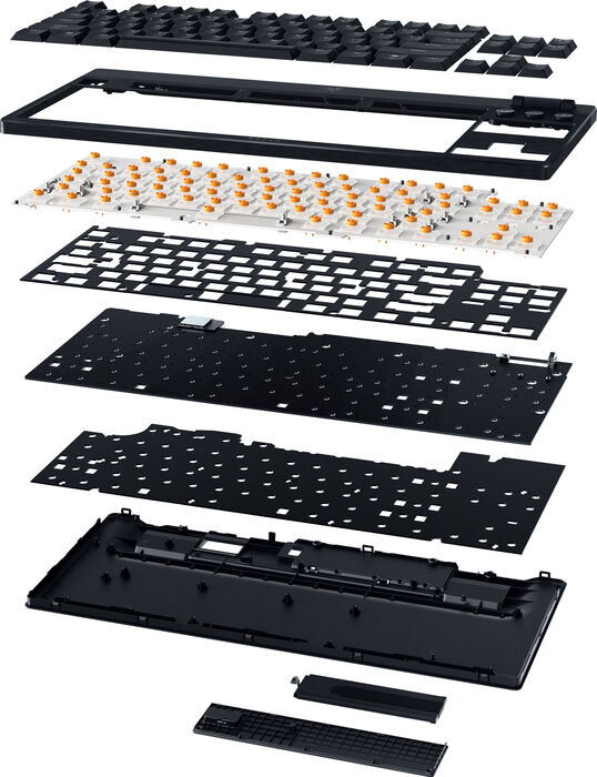 Razer BlackWidow V4 TKL HyperSpeed þráðlaust leikjalyklaborð