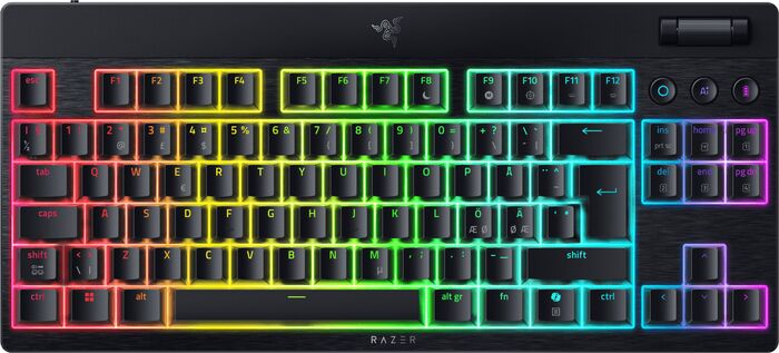 Razer BlackWidow V4 TKL HyperSpeed þráðlaust ​​leikjalyklaborð