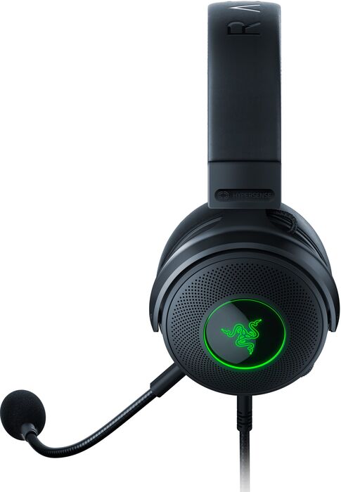 Razer Kraken V3 HyperSense leikjaheyrnartól - Svört