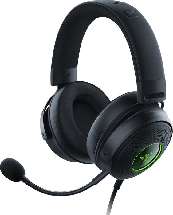Razer Kraken V3 HyperSense leikjaheyrnartól - Svört