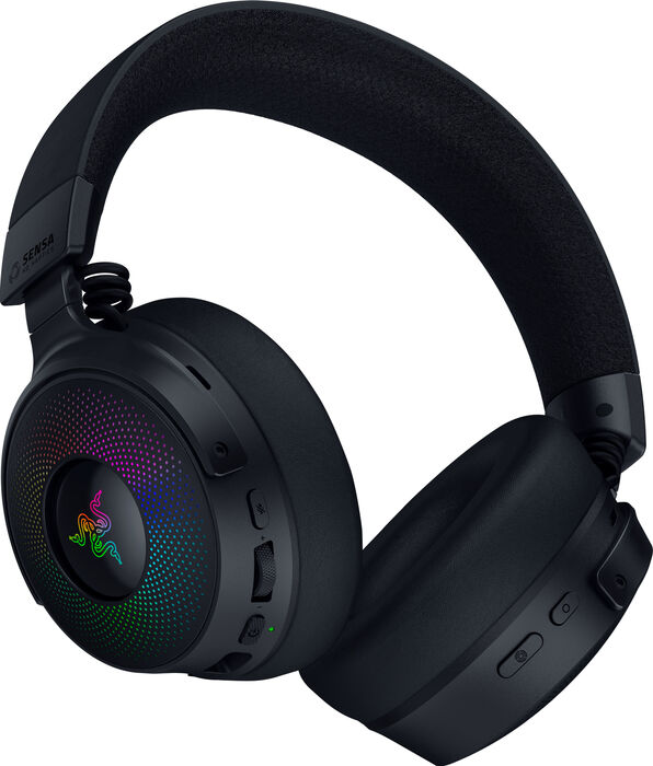 Razer Kraken V4 Pro þráðlaus leikjaheyrnartól - Svört
