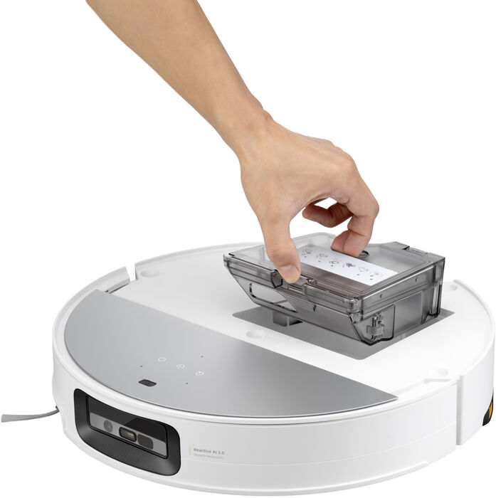 Roborock Saros 10 ryksuguvélmenni - Hvítt