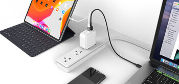 Sandstrøm 100 W 4x GaN hleðslutæki