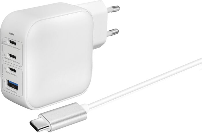 Sandstrøm 100 W 4x GaN hleðslutæki