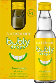 SodaStream Bubly Lemon dropar