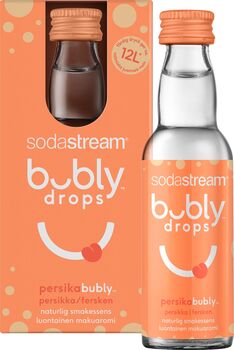 SodaStream Bubly Peach dropar