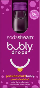 SodaStream Bubly Passionfruit dropar