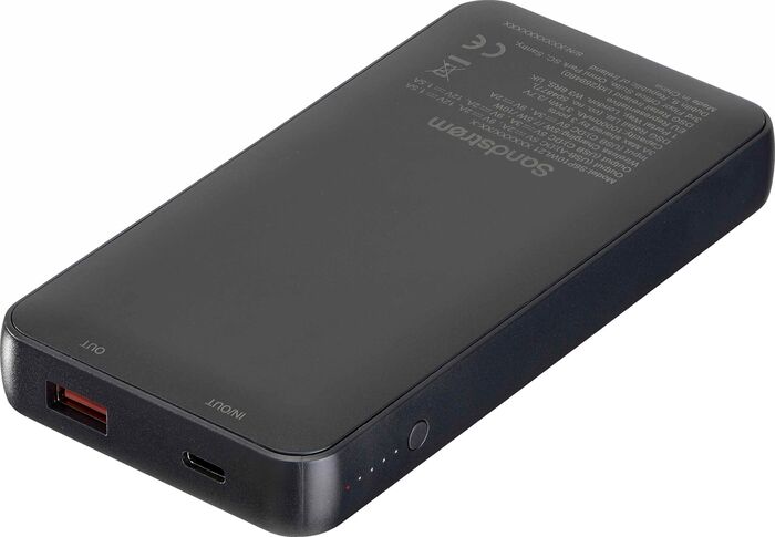 Product image not available for Sandstrøm ferðahleðsla 10.000 mAh - Svört 