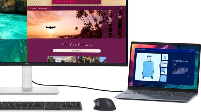 Dell 34" Plus S3425DW boginn VA tölvuskjár