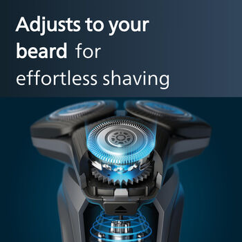 Philips Series 5000 rakvél S5885/50 - Dökkblá