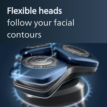 Philips Series 5000 rakvél S5885/50 - Dökkblá