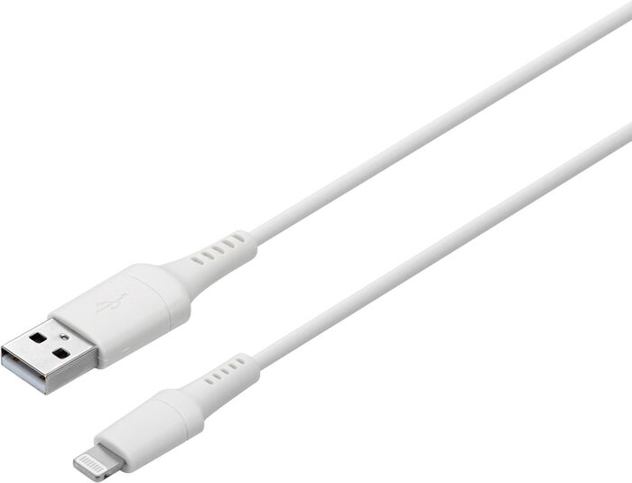Sandstrøm USB-A í Lightning snúra - 3 metrar 
