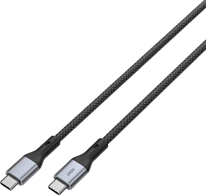 Sandstrøm 240W USB-C snúra - 2 metrar