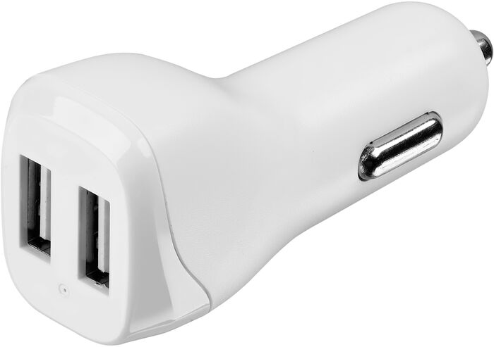 Sandstrøm 4,8A USB símahleðslutæki í bíl