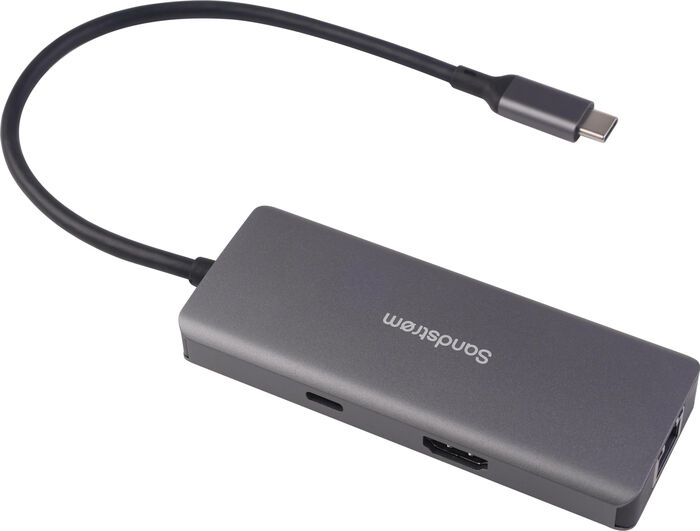 Sandstrøm 6-í-1 USB-C tengikví