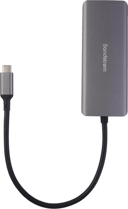 Sandstrøm 6-í-1 USB-C tengikví