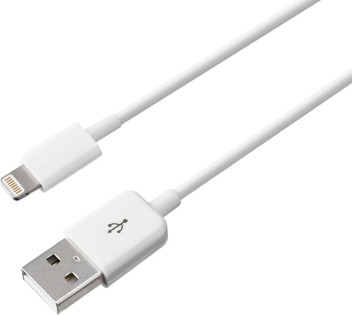 Sandström USB-A í Lightning snúra - 3 metrar