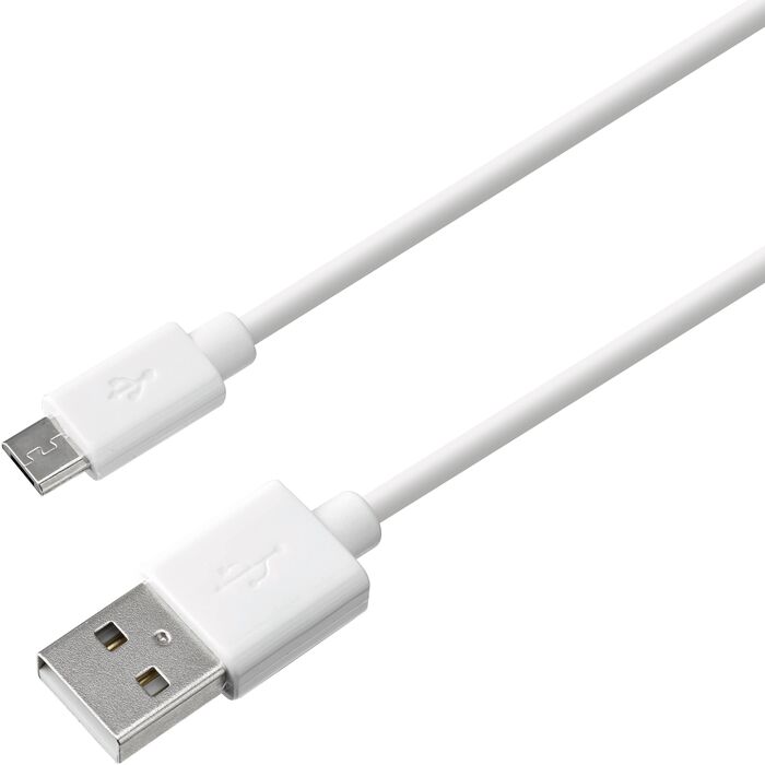 Sandström USB-A í Micro-B snúra - 3 metrar