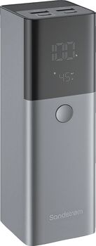 Sandstrøm 25.000 mAh ferðahleðsla fyrir fartölvur